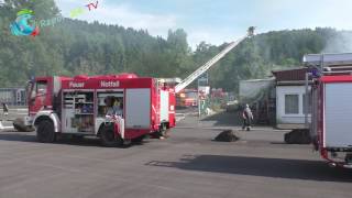 Verletzte Einsatzkräfte Grossbrand Dattenfeld ER [upl. by Mehs]