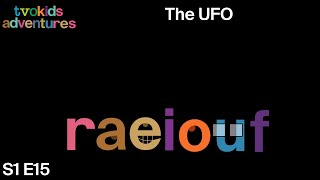 The TVOKids Letters Show  S1E15 The UFO [upl. by Ahsimak]