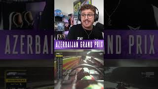 Sainz vs Perez Crash Reaction Formula1 AzerbaijanGP [upl. by Enaej]