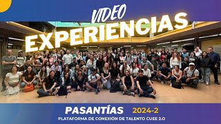 Experiencias Pasantías CUEE 20242 [upl. by Nosahc282]