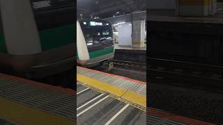 Japan train  Akabane station japan train station subscribe shorts [upl. by Hillari]