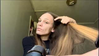 ASMR hair brushing sounds for relaxation ￼ [upl. by Shem215]