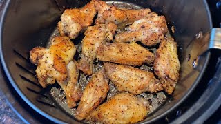 Air Fryer Lemon Pepper Chicken Wings [upl. by Truda]