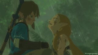 The Legend of Zelda Breath of the Wild  All Memories  Link amp Zelda Cutscenes [upl. by Mathe]