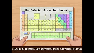 Die Anzahl an Protonen und Neutronen sowie Elektronen bestimmen [upl. by Anoblav]