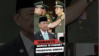 Wiranto dulu copot Prabowo sekarang di angkat Prabowo news shorts shortvideo prabowo [upl. by Kathryn283]