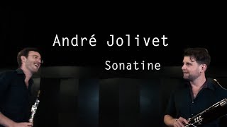 André Jolivet  Sonatine für Oboe und Fagott  Giorgi Gvantseladze Moritz Winker [upl. by Ydneh]