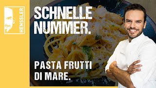 Schnelles Pasta quotFrutti di marequot Rezept von Steffen Henssler [upl. by Hadihahs603]