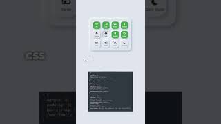 Neumorphic Navigation Icon Bar using HTML CSS and JavaScript html css javascript webdesign [upl. by Ynatterb]