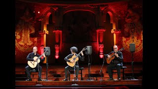 Barcelona Guitar Trio amp Dance plays Mediterranean Sundance  Rio Ancho [upl. by Eitsud]