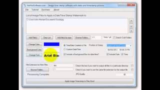 How to Image time stamp software with dates and timestamp pictures [upl. by Nicky]