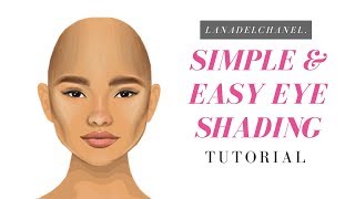 SIMPLE and EASY EYE SHADING  Stardoll Face Tutorial  LanaDelChanel [upl. by Valente]