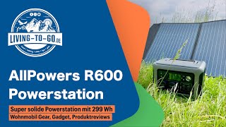 Kraftvoll und kompakt Die AllPowers R600 Powerstation im Review Von 0 auf 100 in einer Stunde [upl. by Kcirdek]