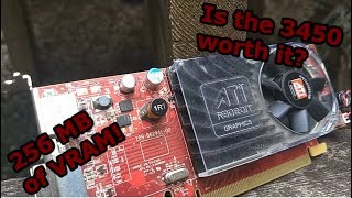 How bad is the Radeon HD 3450 ft 256MBs of VRAM [upl. by Arbuckle]