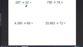 Estimating TwoDigit Divisors [upl. by Akemed]