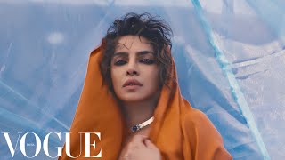 Go Behind the Scenes with Priyanka Chopra for the September  October Cover shoot  Vogue India [upl. by Letha]