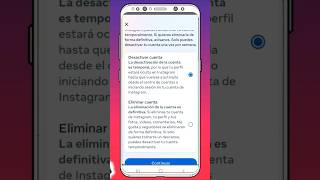 Como Desactivar mi Cuenta Instagram [upl. by Doreen]