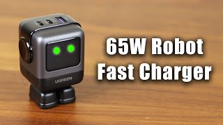 65W Fast Robot Charger for your iPhone or Samsung Smartphones by UGREEN [upl. by Abbub]