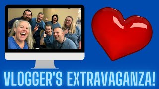 WE MET SO MANY PEOPLE Our FIRST STEPS on the VLOGGERS EXTRAVAGANZA [upl. by Klehm]