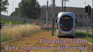 Florence Sirio Tramvia Line T1  Rete tranviaria di Firenze [upl. by Alaine190]