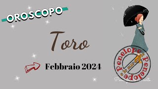 TORO ♉️ OROSCOPO FEBBRAIO 2024 ⭐️ Cielo Del MESE 🌙 [upl. by Lavena969]