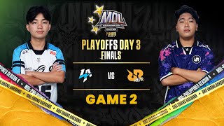 MDL PH S4  POD3  LAZY VS RRQ  GAME 2 [upl. by Sihunn]