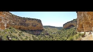 Ruta de Los Estrechos del río Martín en Albalate del Arzobispo Teruel [upl. by Eki]