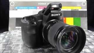 Sony α alpha DSLR A200 102 MP [upl. by Yme]