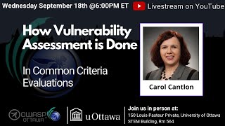 OWASP Ottawa September 2024 How Vulnerability Assessment is Done [upl. by Ientruoc]