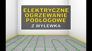 Elektryczne ogrzewanie podłogowe z wylewką instalacja kabli grzewczych w łazience [upl. by Haianeb]