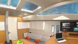 Allures 399  Lifting Keel Aluminium Cruising Yacht [upl. by Seluj]