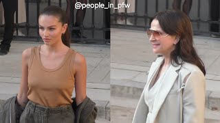 Thylane Blondeau amp Juliette Binoche  Kenzo Menswear SS25 fashion show in Paris  19062024 [upl. by Ikcaj]