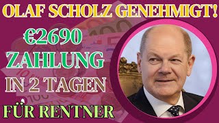 quotEilmeldung GRVZahlungen in Höhe von 2690 € Erscheinen in 2 Tagen für Rentnerquot [upl. by Sherborne80]