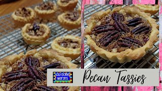 Pecan Tassies  How to make Pecan Tassies  Mini Pecan pie  Easy Pecan tarts  Ausome Martins [upl. by Mikel]