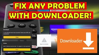 ✅ Fix ANY Problem with Downloader ✅ [upl. by Aerbua]