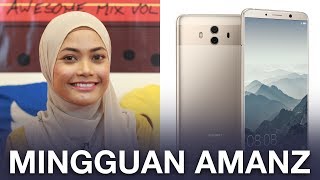 Mingguan Amanz  Windows 10 FCU Huawei Mate 10 iPhone 8 Malaysia [upl. by Tsiuqram]