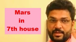 Mars in 7th house of birth chart [upl. by Ayn335]