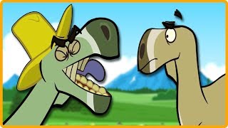 Herrerasaurus  Learn Dinosaur Facts  Dinosaur Cartoons Compilations for Children  Im A Dinosaur [upl. by Fennessy]