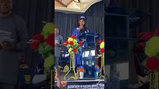 Valedictory Speech by Uzor Chinaza Blessing the Overall best graduating student of Evangel Uni [upl. by Emmye]