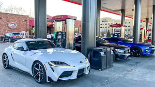 HOW MUCH IT COSTS TO FILL UP MY MK5 SUPRA [upl. by Aramen]