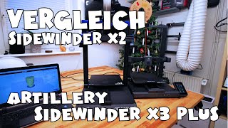 Artillery Sidewinder X3 plus vs Sidewinder X2 [upl. by Bunch473]