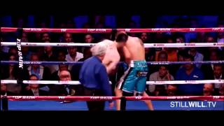 Brandon Rios vs Mike Alvarado 1 HD Quality Highlights [upl. by Adnaluy]