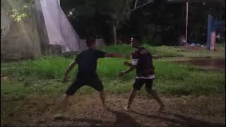 latihan sparing silat hanya seru seruan part 3 [upl. by Ayisan]