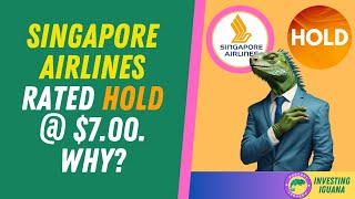 Singapore Airlines Rated HOLD at 700 by DBS Why  🦖 TheInvestingIguana EP253 [upl. by Froh]