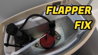 FIX FOR Having To Hold Toilet Handle To Flush Properly [upl. by Adaran]