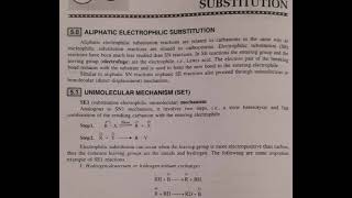 ALIPHATIC ELECTROPHILIC SUBSTITUTION [upl. by Ettelocin]