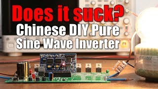 Does it suck Chinese DIY Pure Sine Wave Inverter  Sinusoidal PWM SPWM Tutorial [upl. by Nyrat]