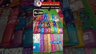 Rs280 Semi Dola Sarees  low price saree collection [upl. by Limbert]