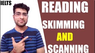 IELTS Reading TIPS for SKIMMING and SCANNING [upl. by Nylteak539]