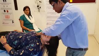 Chiropractic on occipital joint in India Patna by Dr Rajneesh kant  09308511357 [upl. by Dowling]